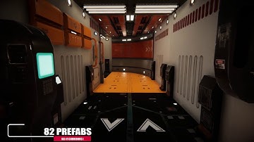 Sci-Fi Corridors I for Unity 3D