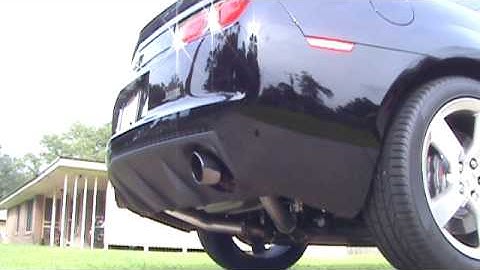 2010 CAMARO - MUFFLER DELETE AND MAGNAFLOW X-PIPE