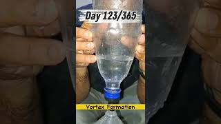 Day 123 of my Physics Practical efforts. Topic: Vortex Formation #physics #iitjee #neet #roorkee
