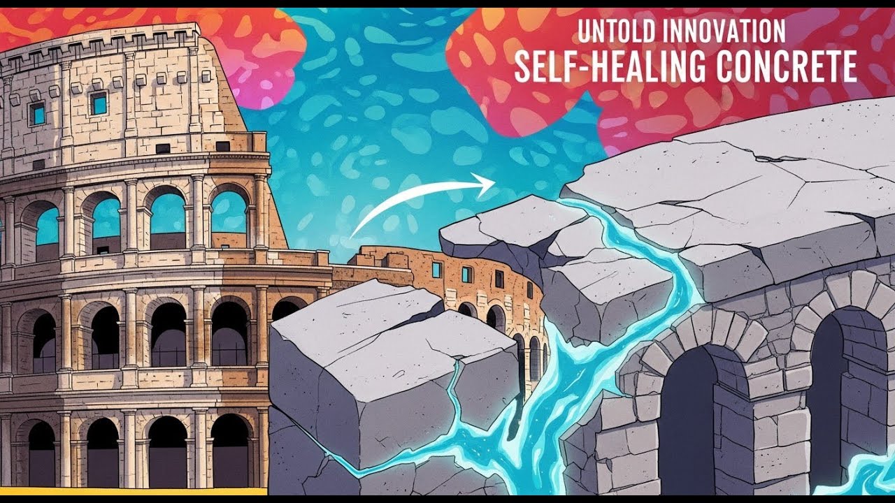 Untold Roman Innovations Concrete That Heals Itself