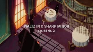 chopin - waltz in c sharp minor (op.64 no.2) | 𝙨𝙡𝙤𝙬𝙚𝙙 + 𝙧𝙚𝙫𝙚𝙧𝙗
