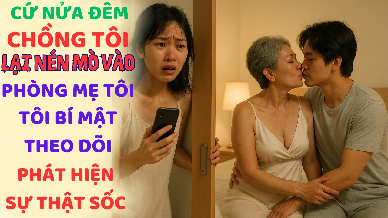 Outline Video Con Rể Lén Vào Phòng Mẹ Vợ Lúc Nửa Đêm – Bí Mật Sốc Làm Tan Nát Gia Đình