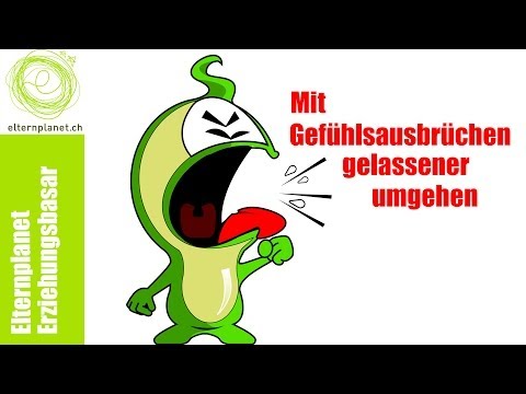 Erziehungsbasar - Gelassen mit Gefühlsausbrüchen umgehen (DEUTSCH)