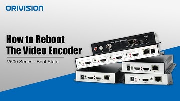How to Reboot The Encoder (Boot State)