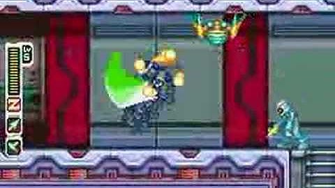 Megaman Zero 3 Ice Frontline Base Stage Speed Run Hard mode