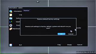 How to Restore DVR P6SPRO Resimi