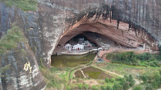 [Eng Sub]湖南大山里一神秘山洞，洞内竟有一个建筑群，走进让人大开眼界｜Hunan Giant Cave
