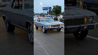 1972 Chevrolet Monte Carlo SS 454 Classic Car Drive By Engine Sound Woodward Dream Cruise 2024