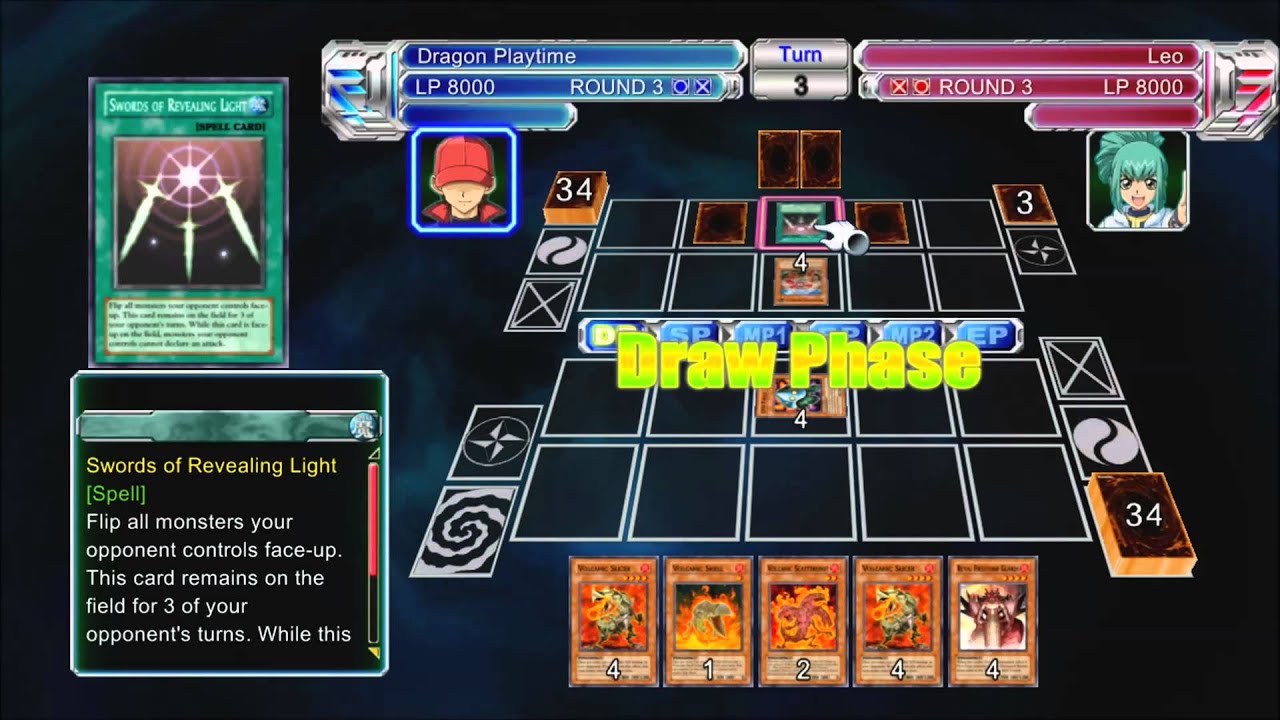 Yu-Gi-Oh 5D's Decade Duels Plus Gameplay Part 68 - Volcanic Burn Deck ...