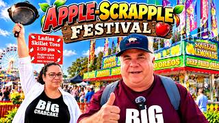 She Entered a Skillet Toss?! Our Wild Day at the Apple-Scrapple Festival