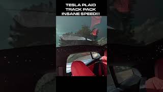 Tesla Plaid Track Pack INSANE SPEED! #tesla #plaid #trackpack