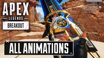 NEW Cobalt Katar All Animations - Apex Legends