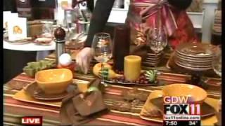Thanksgiving table decorations