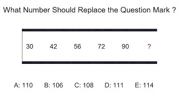 Number Pattern | Can you find what number the question mark is? | Math Logic Puzzles