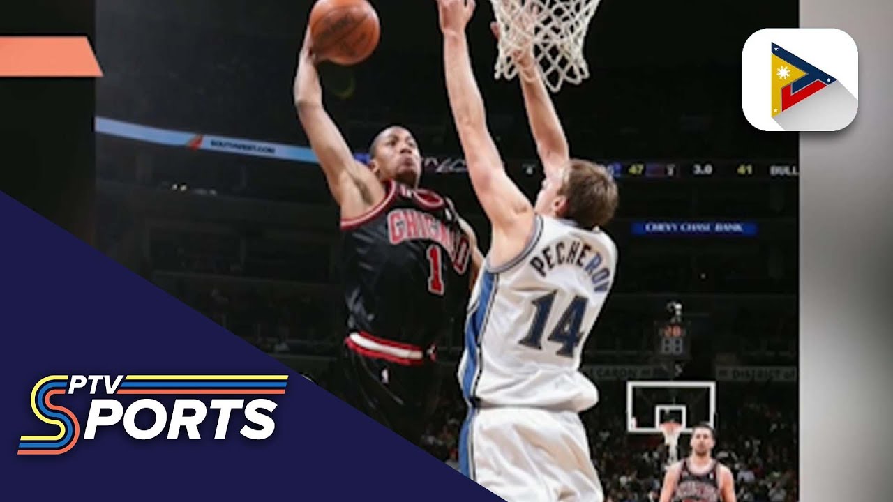 Chicago Bulls, opisyal nang niretiro ang jersey ni Derrick Rose