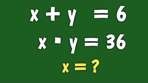 Japanese | Nice Math Olympiad Problem | How to solve for X and Y ?