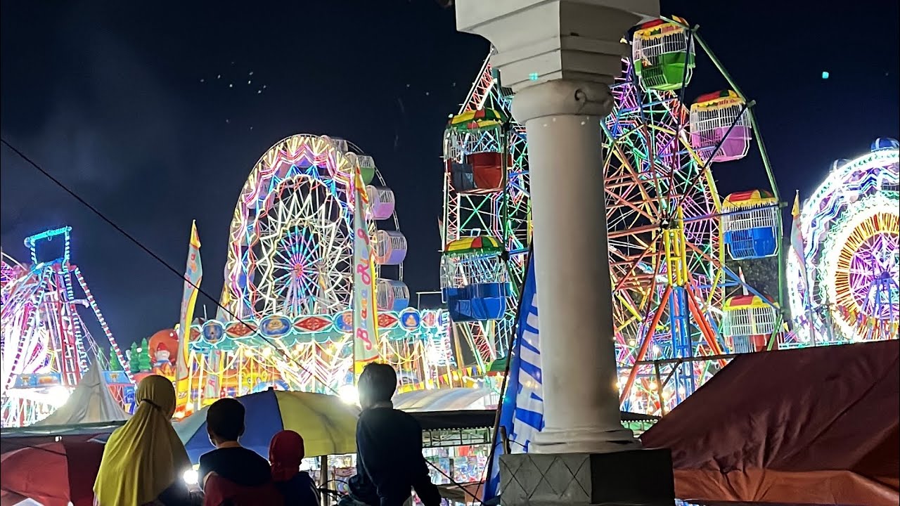 PASAR MALAM ALUN-ALUN PONOROGO 2025 || TERKINI ALUN-ALUN PONOROGO