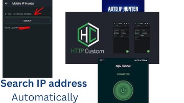 Mobile IP Hunter Tool Tutorial  | HTTP Custom VPN for Local IP Hunt | Mobile IP Hunter setup #tech