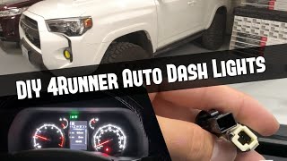 DIY auto adjusting dash lights in your Toyota 4Runner in 5 minutes