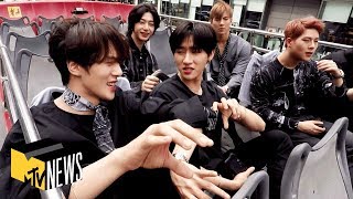 MONSTA X Tour NYC \& Spill New Album Secrets | MTV News