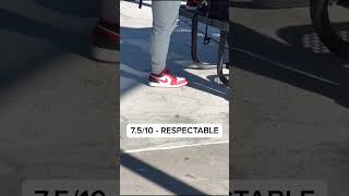 Rating Peoples Shoes At School