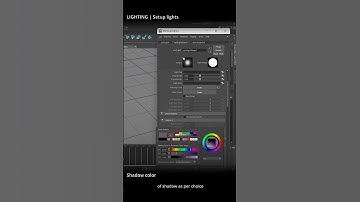 06.Maya -Setup Lights: Shadow color