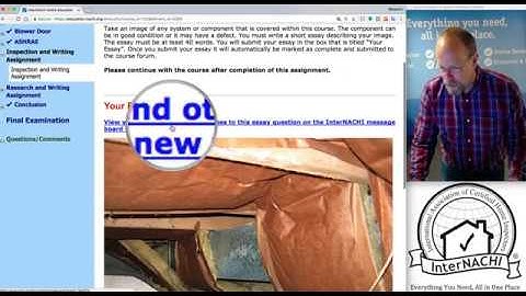Guide to Completing an Writing Assignment of an InterNACHI Course