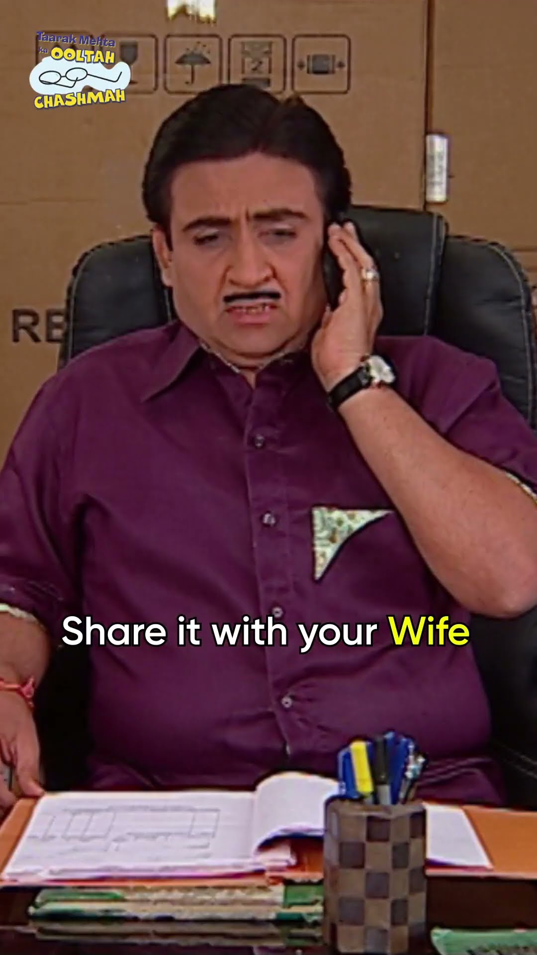 Share it with your wife!#tmkoc #funny #comedy #relatable #shorts #funnyshorts
