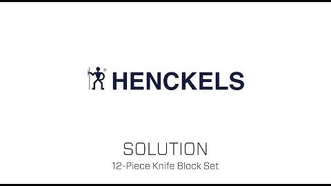 A Look at the Solution 12-piece Knife Block | HENCKELS