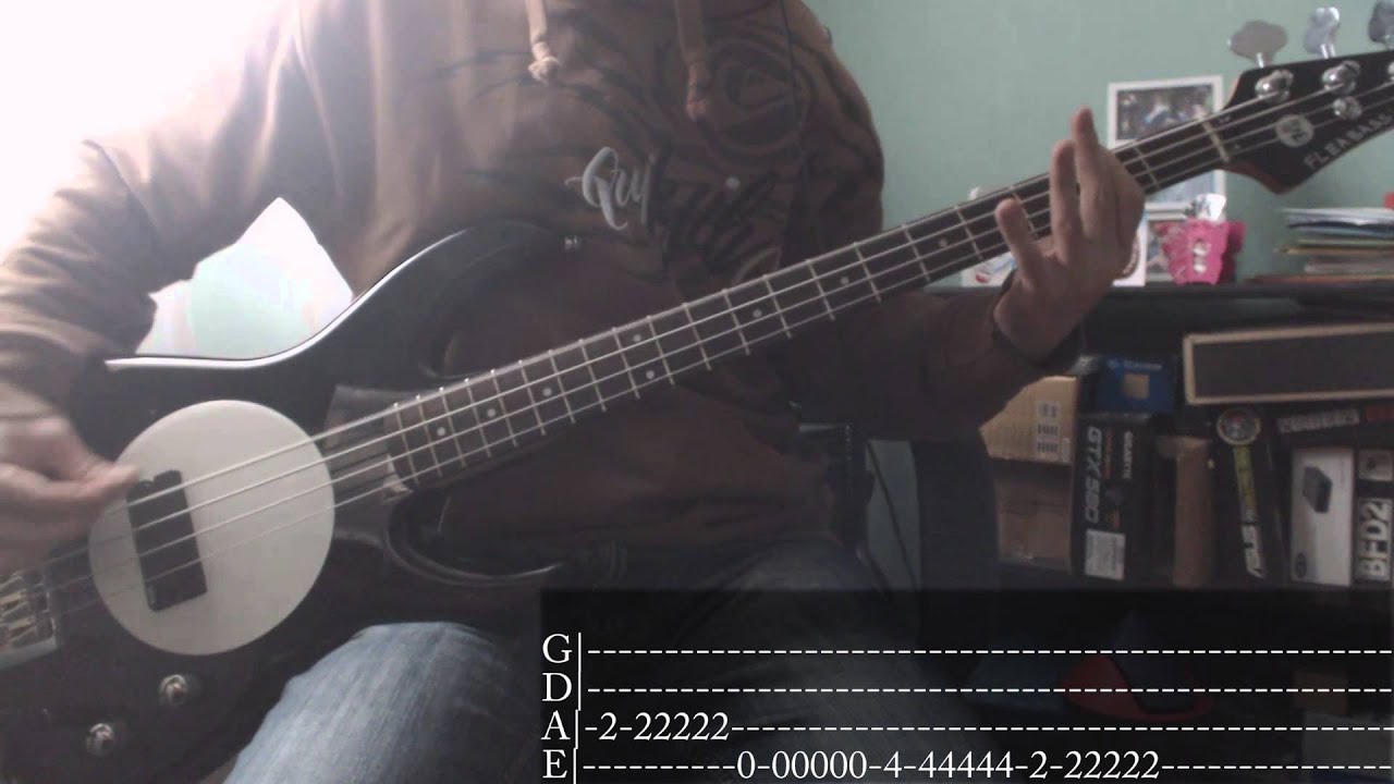Blink-182's week - 03 - Reckless Abandon [Bass Cover + Tab]