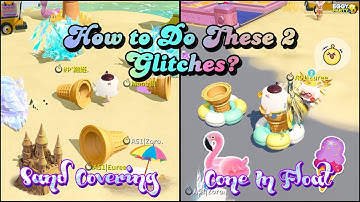Eggy Party - How to Do Sand Covering and Cone In Float Glitch {Game Guide} (iOS)