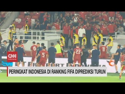 Peringkat Indonesia di Ranking FIFA Diprediksi Turun