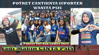 Cantikya Suporter Wanita PSIS Semarang. Cowo Auto Nggak kedip.