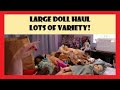 Large Doll Haul Thrift Stores and Flea Market Vintage Art Barbie Crib Life Diva Starz Dolls etc