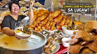 LUGAW KANTO na may "KILO-KILONG LAMAN LOOB ng BABOY" ni ALING NENA sa NAVOTAS!