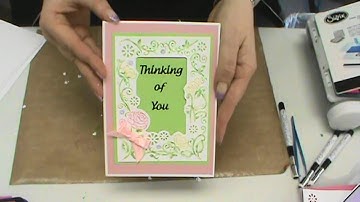 #152 Learn about Docraft Cut and Emboss Folders & how to Color them by Scrapbooking Made Simple