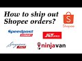 How to ship out Shopee Singapore order? No thermal printer required| Shopee Seller Guide