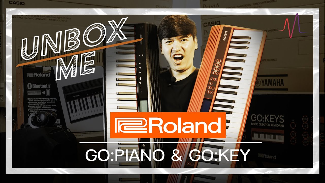 UNBOX.ME  GO:KEYS & GO:PIANO by Roland l Music.me