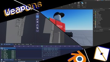 How To Make A Roblox Weapon (Gun/Sword) Animations On Blender