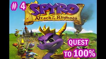 Quest to 100% ((Spyro: Attack Of The Rhynocs)) Cool Cheetahs And Aussie Kangas - Part 4 / 7