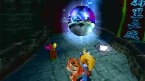 Crash Bandicoot 3: Warped - Level 10: Midnight Run (Crystal/Gem Get)
