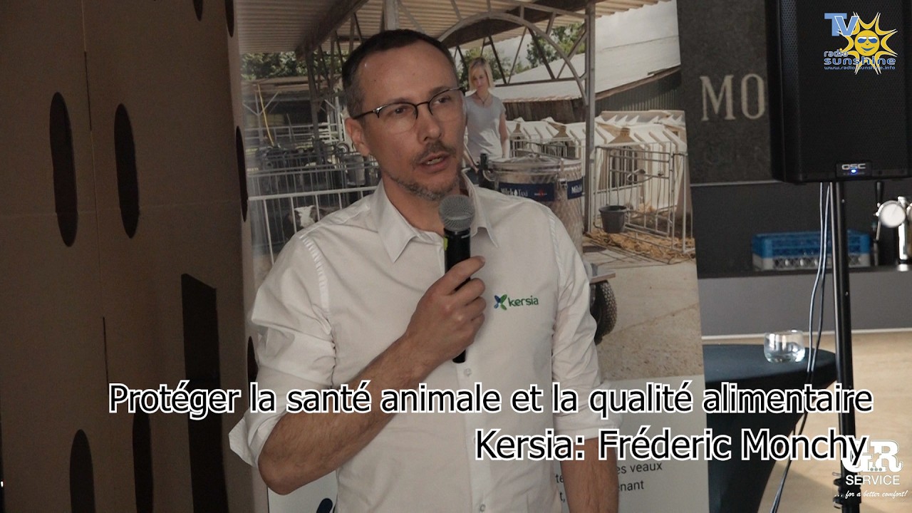 Kersia Fréderic Monchy présente des produits sur la santé et la qualité alimentaire