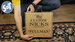 CUSTOM Nicks 'Pullman' Engineer Boots Unboxing  Will They Fit?