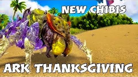 Ark Thanksgiving Event all new Chibis