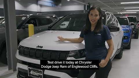 2022 Jeep Compass - Available rain-sensing windshield wiper system, LED headlamps, etc.