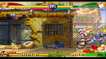 Street Fighter Alpha 3 Cody Combo (Ratoncitox4)