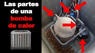 La diferencia entre una bomba de calor y AC  Explicación de las piezas de la bomba de calor