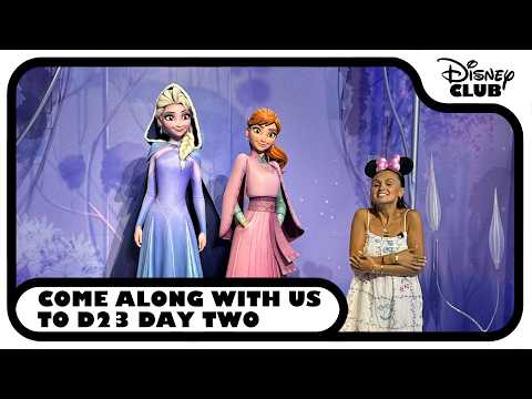 Everything We Got Up To on Day 2 at D23! ✨ | Parks News, Camp Rock 3 and more! @DisneyClubUK AD