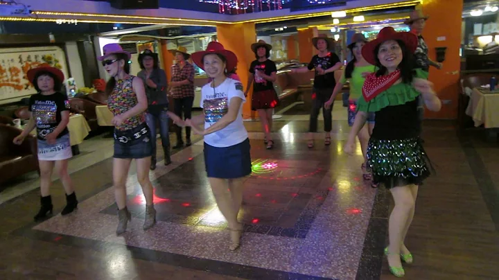 Cowboy Charleston Line Dance(By Jeanette Hall & To...