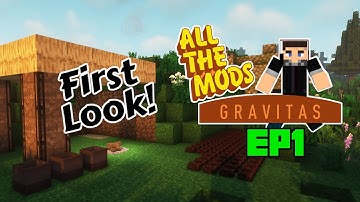 ATM Gravitas WITH TerraFirmaCraft Getting Started | Minecraft 1.18.2 | EP 1